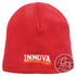 Innova Apparel Red Innova Trailhead Fleece-Lined Knit Beanie Winter Disc Golf Hat
