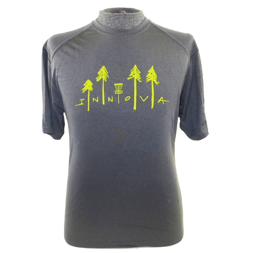 Innova Trees Performance Short Sleeve Disc Golf T-Shirt - Gotta Go Gotta Throw