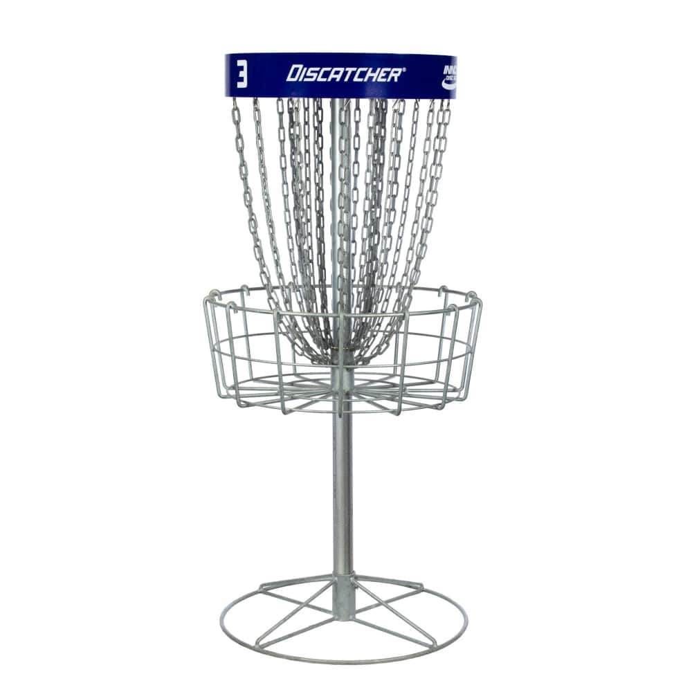 Innova Basket Portable / Blue Innova DISCatcher Pro 28-Chain Disc Golf Basket