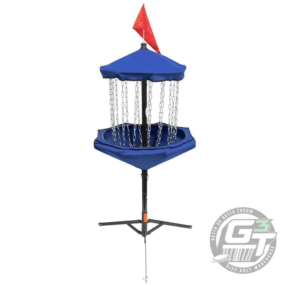 Innova Basket Blue Innova Skillshot 16-Chain Portable Disc Golf Basket