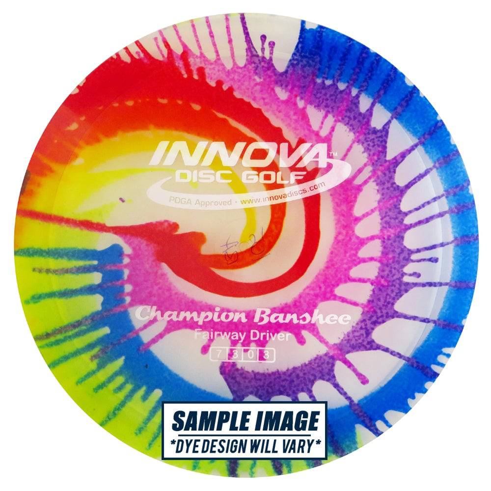 Innova Golf Disc Innova I-Dye Champion Banshee Fairway Driver Golf Disc