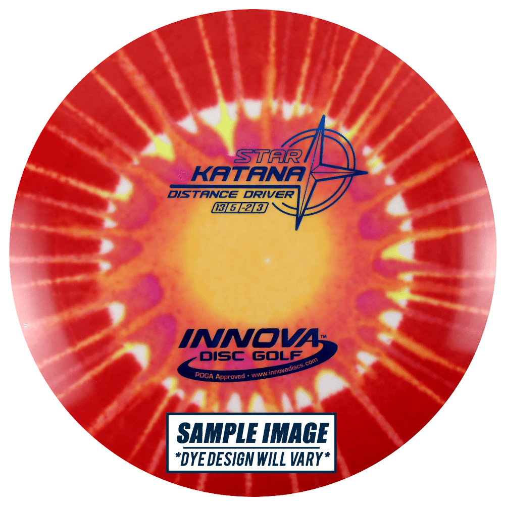 Innova Golf Disc Innova I-Dye Star Katana Distance Driver Golf Disc