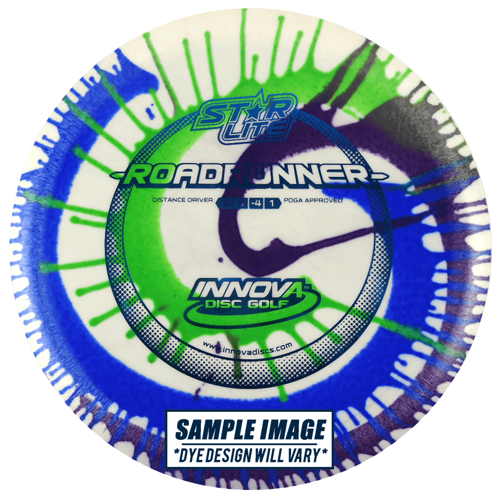 Innova Golf Disc Innova I-Dye Starlite Roadrunner Distance Driver Golf Disc