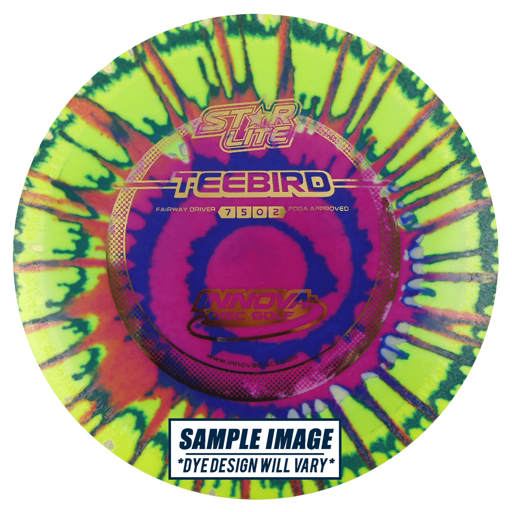 Innova Golf Disc Innova I-Dye Starlite Teebird Fairway Driver Golf Disc