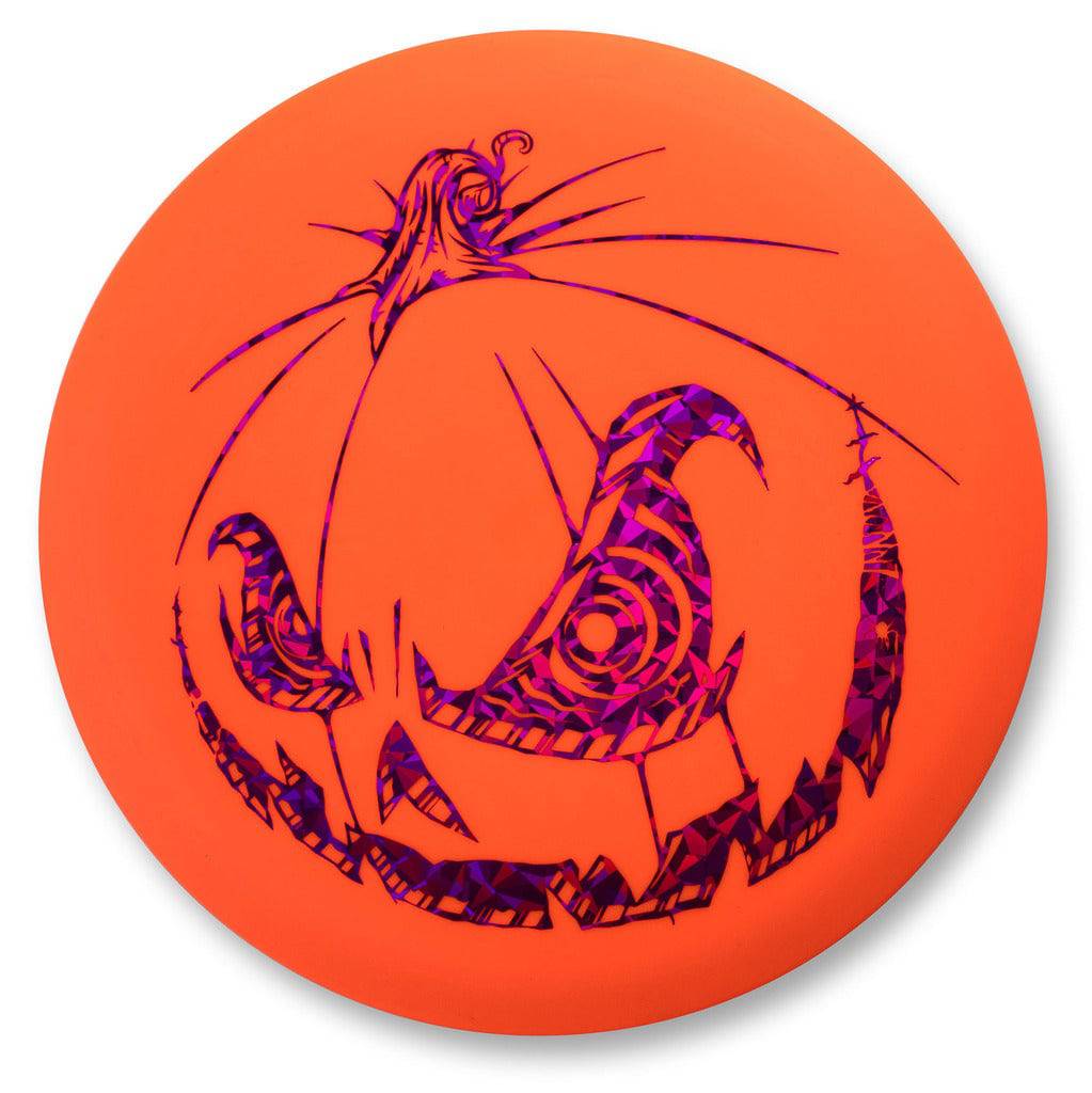 Innova Golf Disc Orange / 173-175g Innova Limited Edition 2018 Halloween Pumpkin Stamp DX Aviar Putter Golf Disc