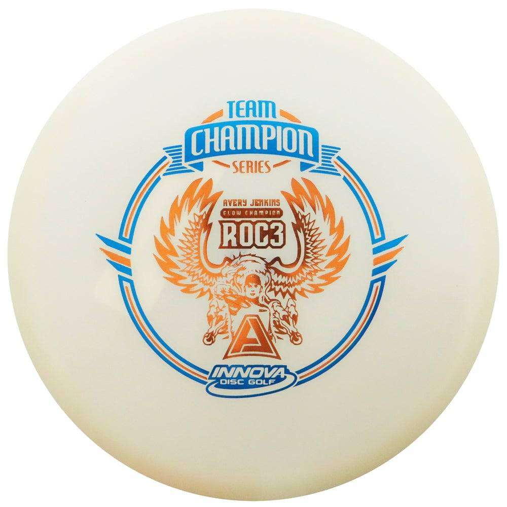 Innova Golf Disc 178-180g Innova Limited Edition 2018 Tour Series Avery Jenkins Glow Champion Roc3 Midrange Golf Disc