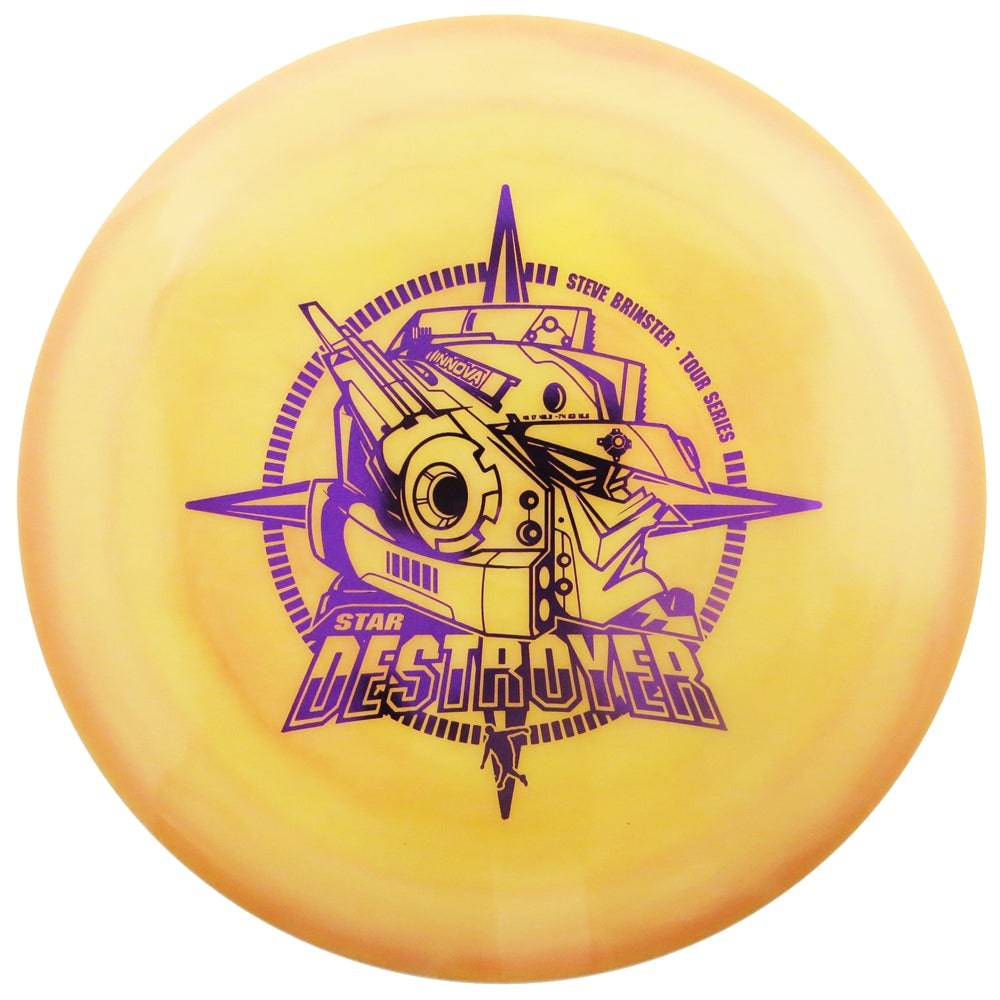 Innova Golf Disc 173-175g Innova Limited Edition 2018 Tour Series Steve Brinster Swirl Star Destroyer Distance Driver Golf Disc