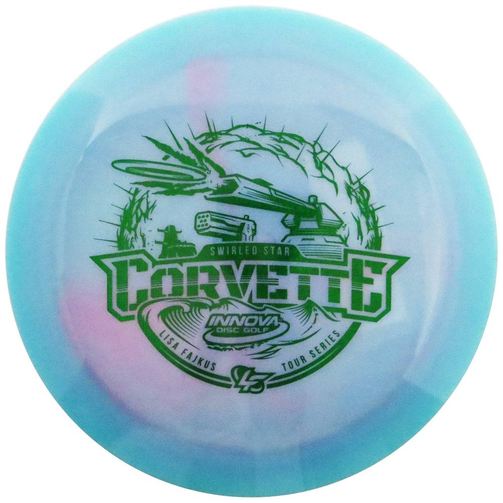 Innova Golf Disc 173-175g Innova Limited Edition 2019 Tour Series Lisa Fajkus Color Glow Champion Corvette Distance Driver Golf Disc