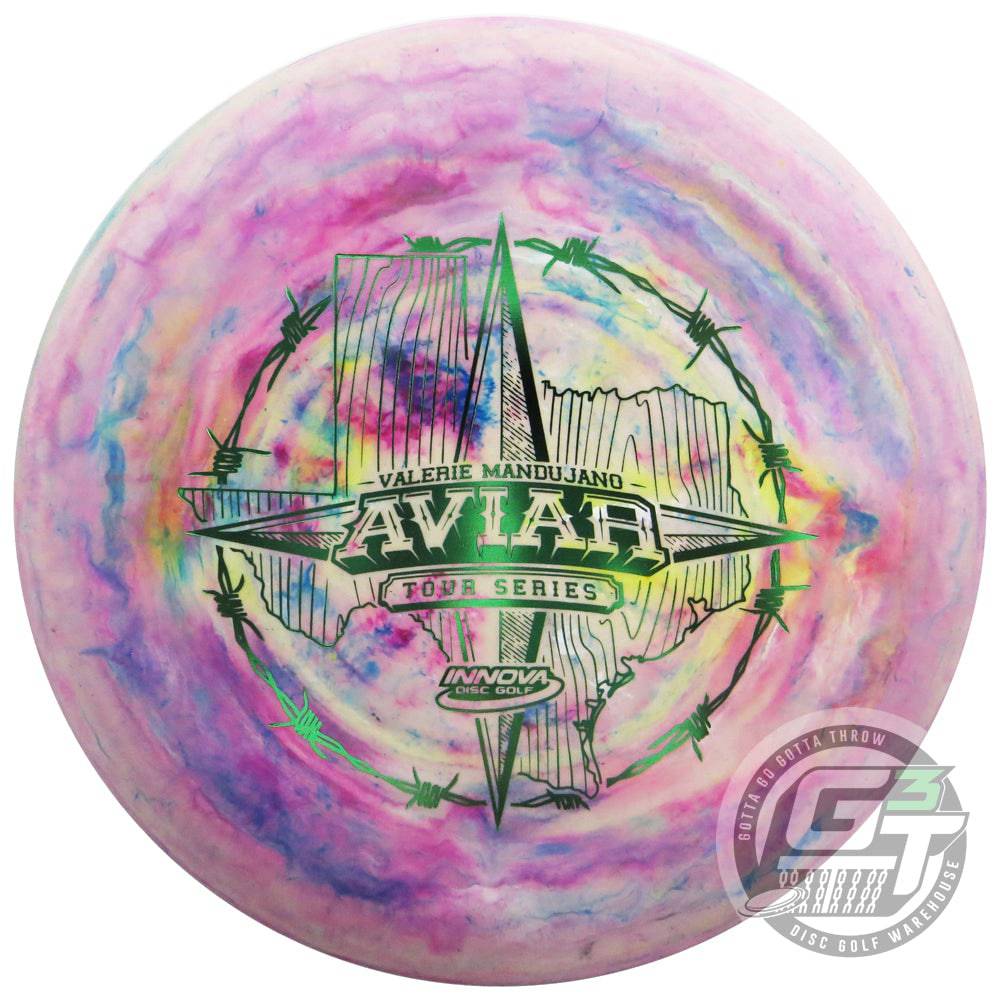 Innova Golf Disc 173-175g Innova Limited Edition 2021 Tour Series Valerie Mandujano Galactic Pro Aviar Putter Golf Disc