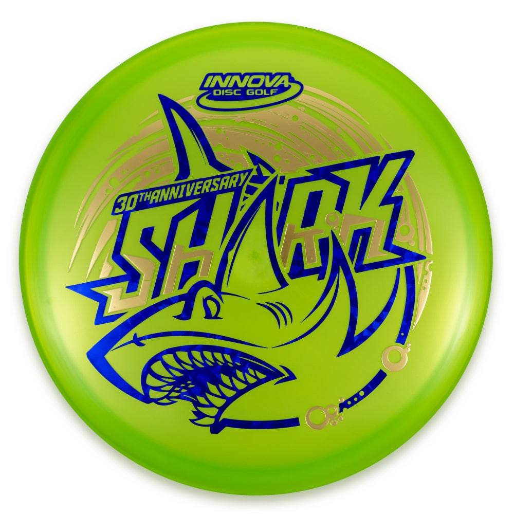 Innova Golf Disc Innova Limited Edition 30th Anniversary XXL Stamp Luster Champion Shark Midrange Golf Disc
