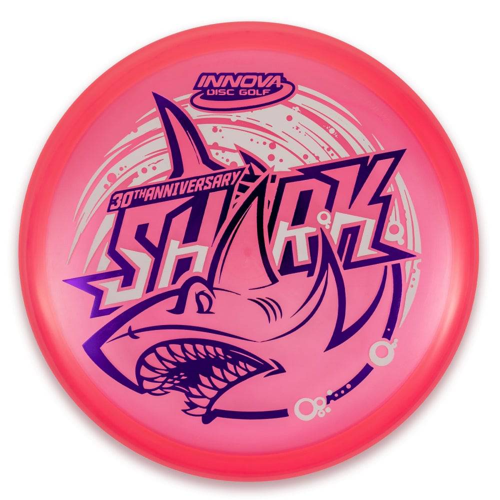 Innova Golf Disc Innova Limited Edition 30th Anniversary XXL Stamp Luster Champion Shark Midrange Golf Disc