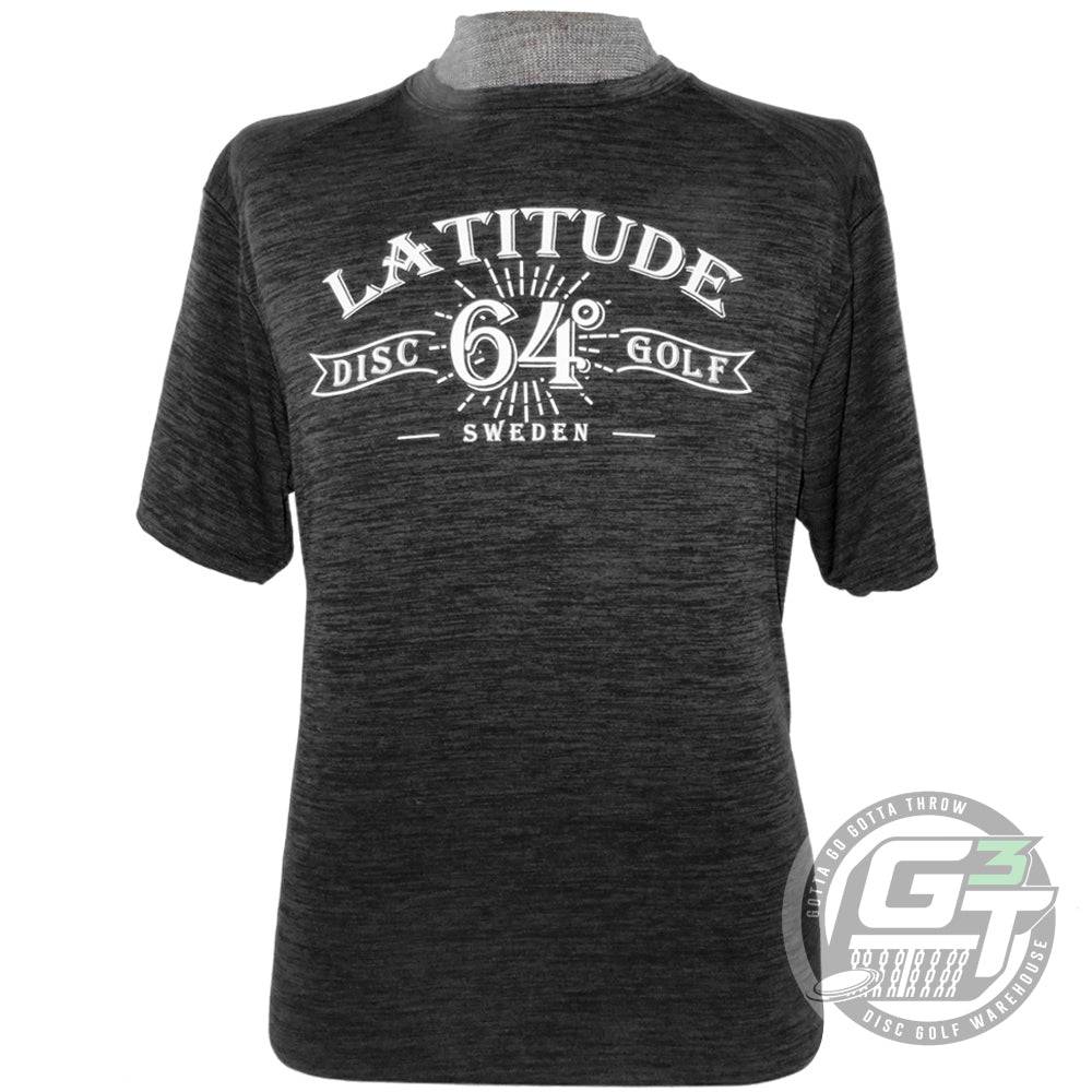 Latitude 64 Banner Dri-Fit Short Sleeve Performance Disc Golf T-Shirt - Gotta Go Gotta Throw
