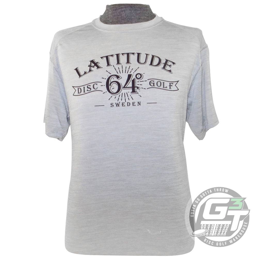 Latitude 64 Banner Dri-Fit Short Sleeve Performance Disc Golf T-Shirt - Gotta Go Gotta Throw