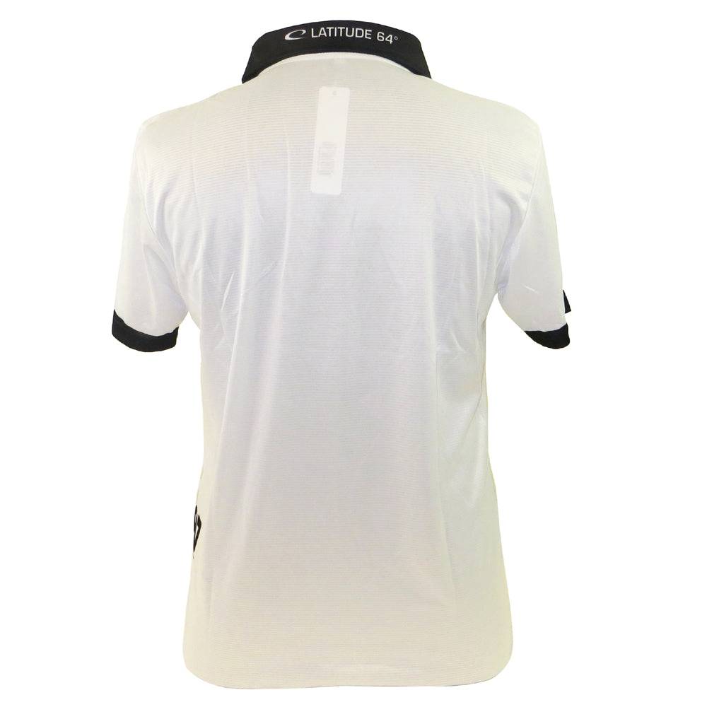 Latitude 64 Fence Sublimated Short Sleeve Performance Disc Golf Polo Shirt - Gotta Go Gotta Throw