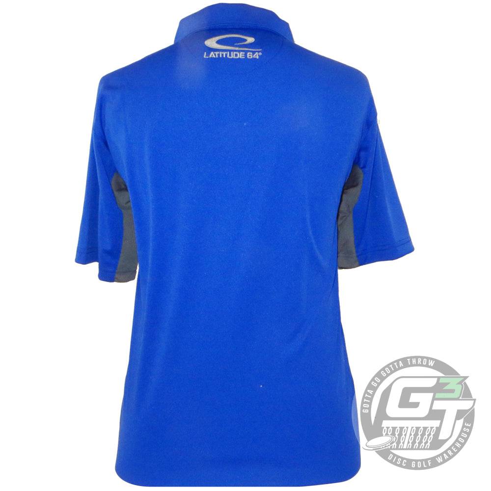 Latitude 64 Runner Short Sleeve Performance Disc Golf Polo Shirt - Gotta Go Gotta Throw
