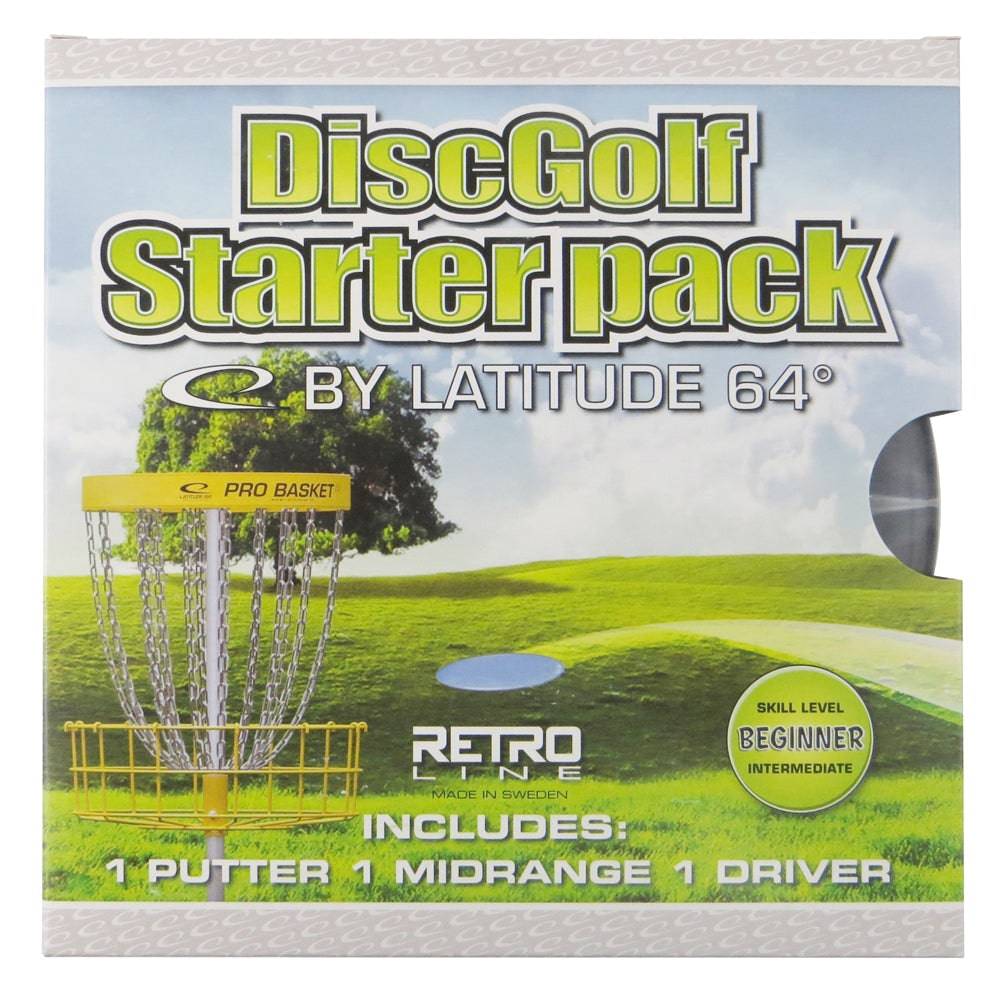 Latitude 64 Golf Discs Golf Disc Latitude 64 3-Disc Retro Burst Beginner Starter Disc Golf Set