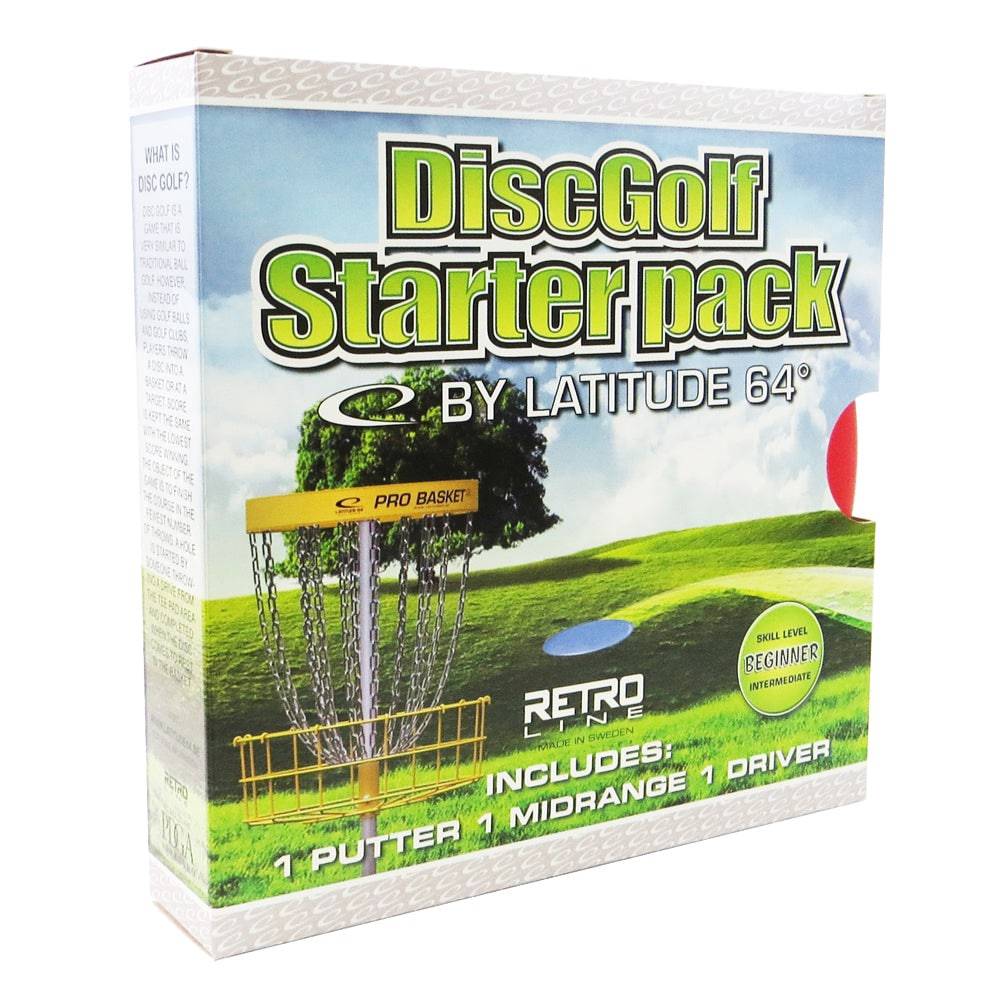 Latitude 64 Golf Discs Golf Disc Latitude 64 3-Disc Retro Junior Starter Disc Golf Set