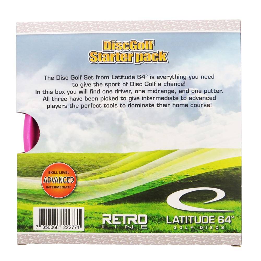Latitude 64 Golf Discs Golf Disc Latitude 64 3-Disc Retro Senior Starter Disc Golf Set