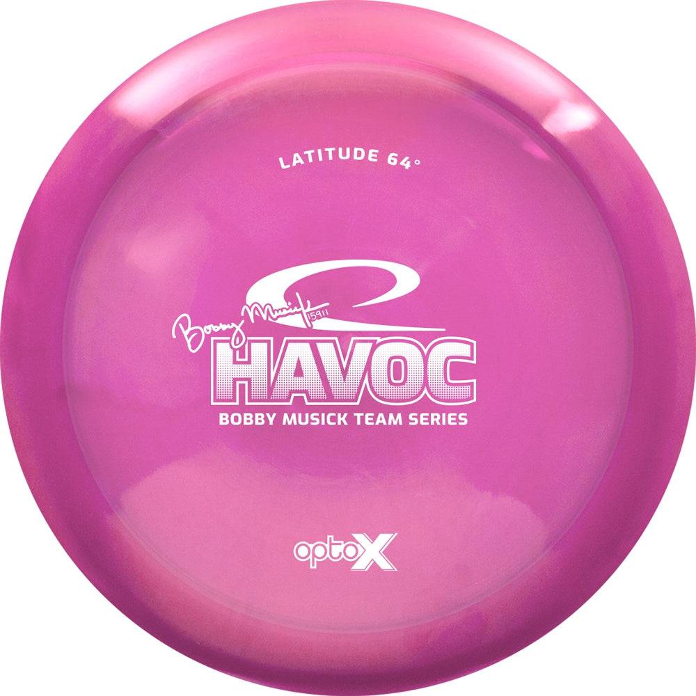 Latitude 64 Golf Discs Golf Disc Latitude 64 Limited Edition 2018 Team Series Bobby Musick Opto-X Havoc Distance Driver Golf Disc