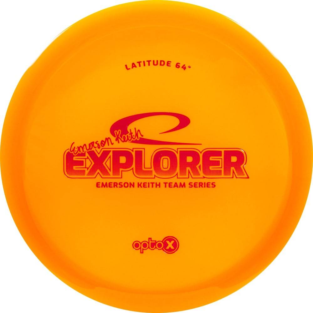 Latitude 64 Golf Discs Golf Disc Latitude 64 Limited Edition 2019 Team Series Emerson Keith Opto-X Explorer Fairway Driver Golf Disc
