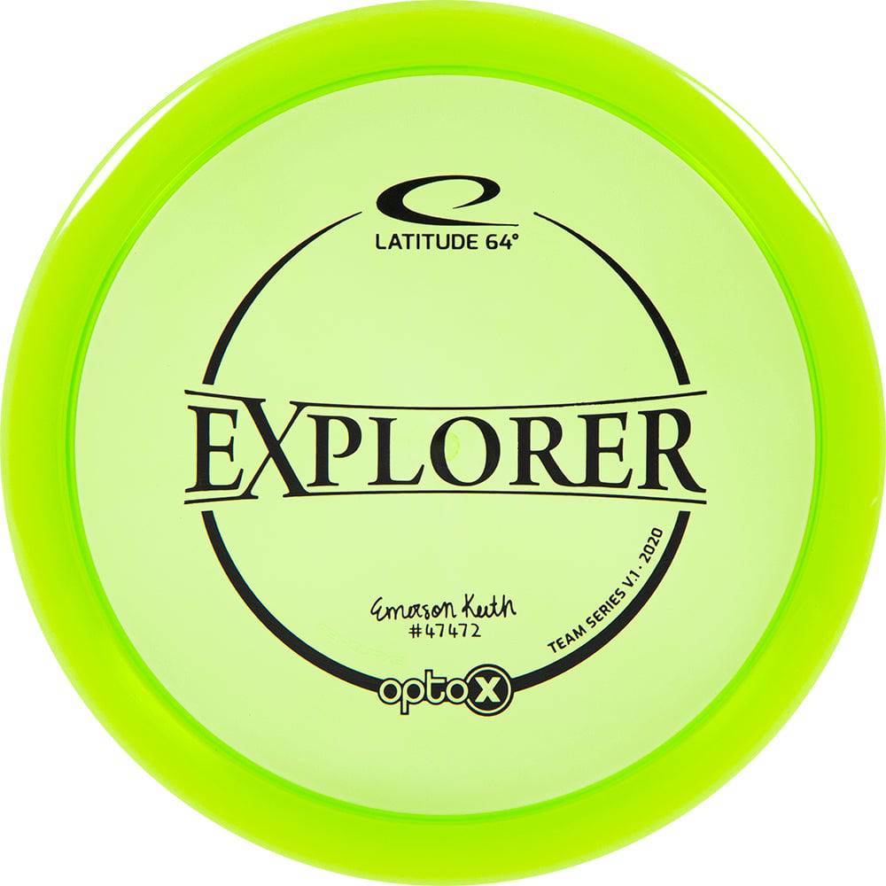 Latitude 64 Golf Discs Golf Disc Latitude 64 Limited Edition 2020 Team Series Emerson Keith Opto-X Explorer Fairway Driver Golf Disc