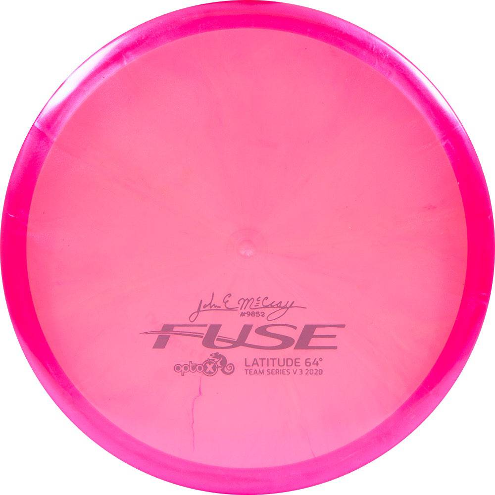 Latitude 64 Golf Discs Golf Disc Latitude 64 Limited Edition 2020 Team Series JohnE McCray Chameleon Opto-X Fuse Midrange Golf Disc