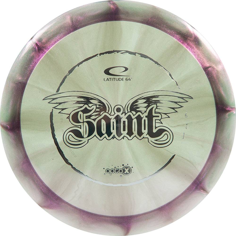Latitude 64 Golf Discs Golf Disc Latitude 64 Limited Edition Glimmer Opto-X Saint Fairway Driver Golf Disc