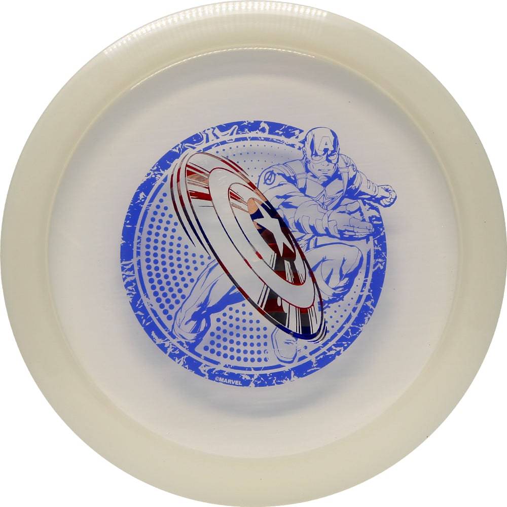 Latitude 64 Golf Discs Golf Disc Latitude 64 Marvel Captain America 3-D Opto Line Ballista Distance Driver Golf Disc