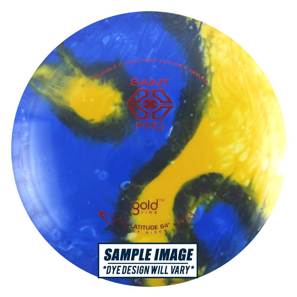 Latitude 64 Golf Discs Golf Disc Latitude 64 MyDye Gold Line Saint Pro Fairway Driver Golf Disc