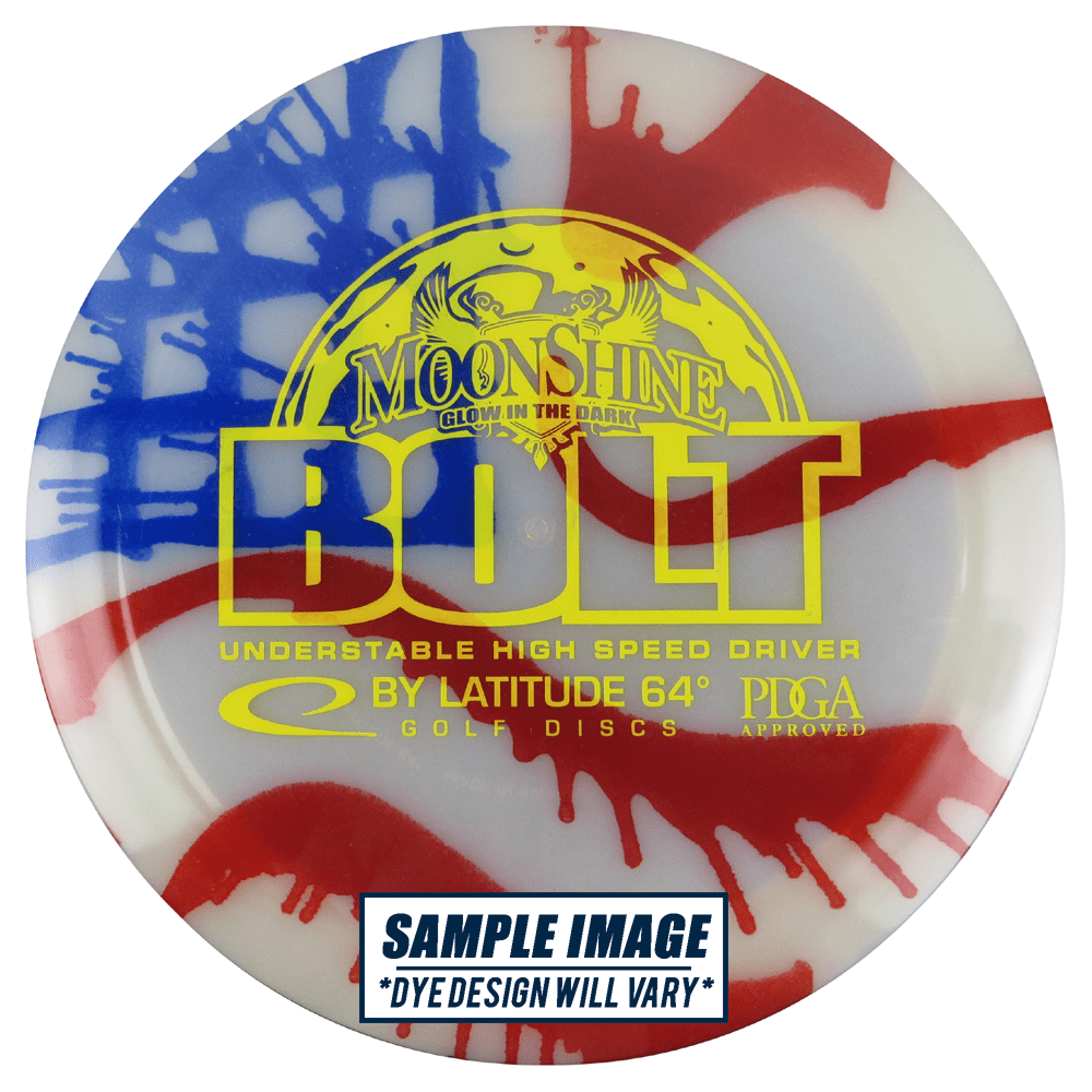 Latitude 64 Golf Discs Golf Disc Latitude 64 MyDye Moonshine Glow Opto Bolt Distance Driver Golf Disc