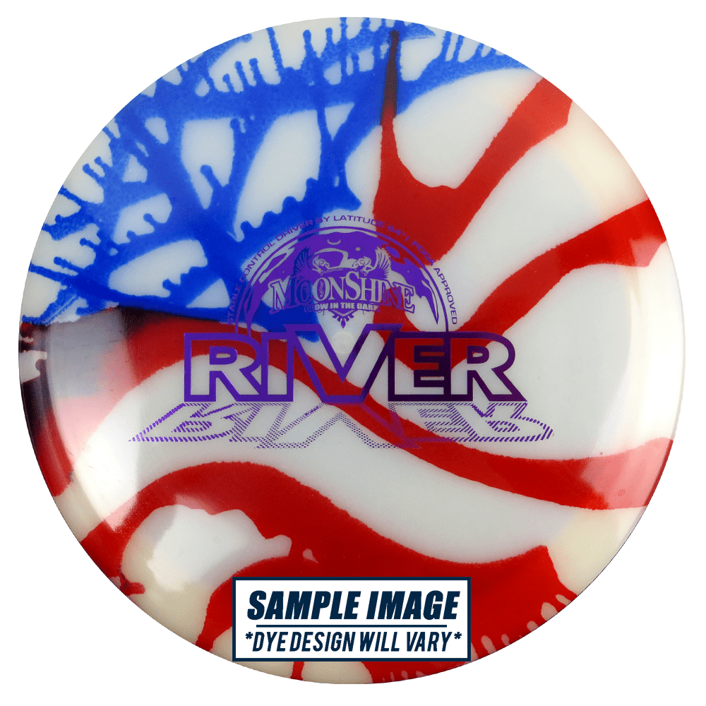 Latitude 64 Golf Discs Golf Disc Latitude 64 MyDye Moonshine Glow Opto River Fairway Driver Golf Disc