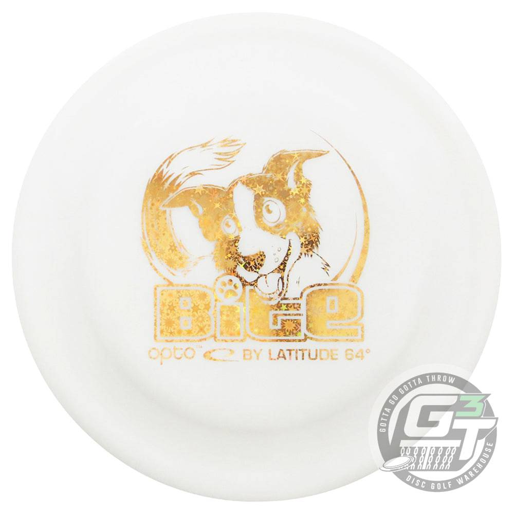 Latitude 64 Golf Discs Ultimate White Latitude 64 Opto Bite Dog & Catch Disc