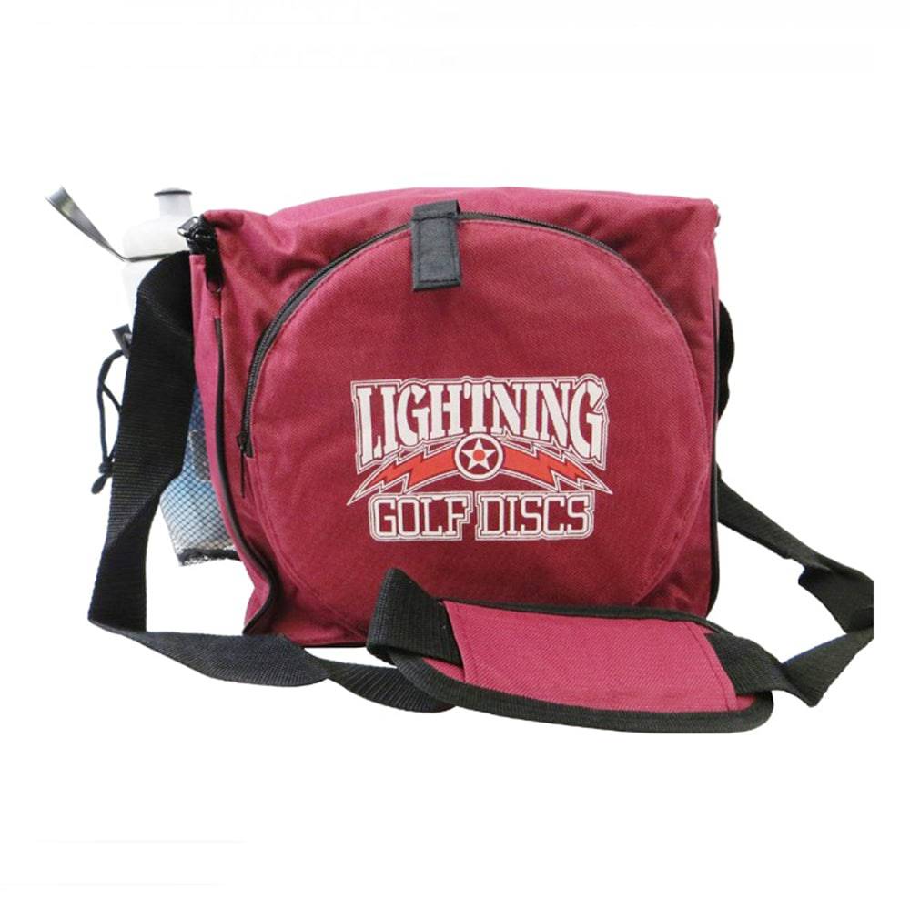 Lightning Golf Discs Bag Lightning Logo / Red Lightning Large Lite Disc Golf Bag