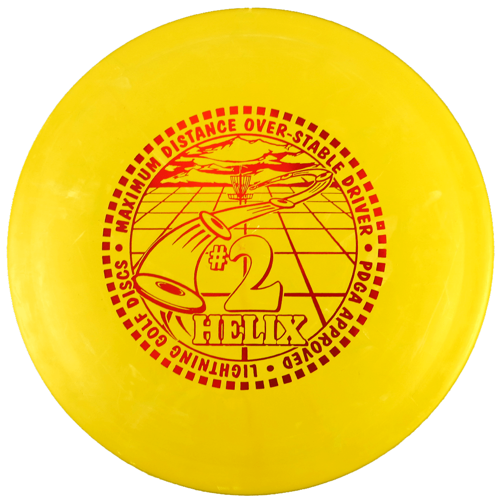 Lightning Golf Discs Golf Disc Lightning Standard #2 Helix Distance Driver Golf Disc
