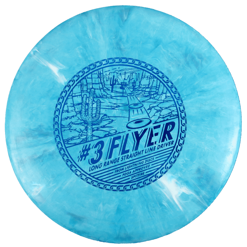 Lightning Standard 3 Flyer Midrange Golf Disc Gotta Go Gotta Throw