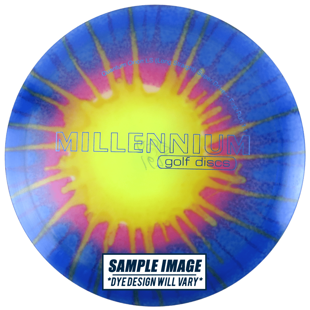 Millennium Golf Discs Golf Disc Millennium Tie-Dye Quantum Orion LS Distance Driver Golf Disc