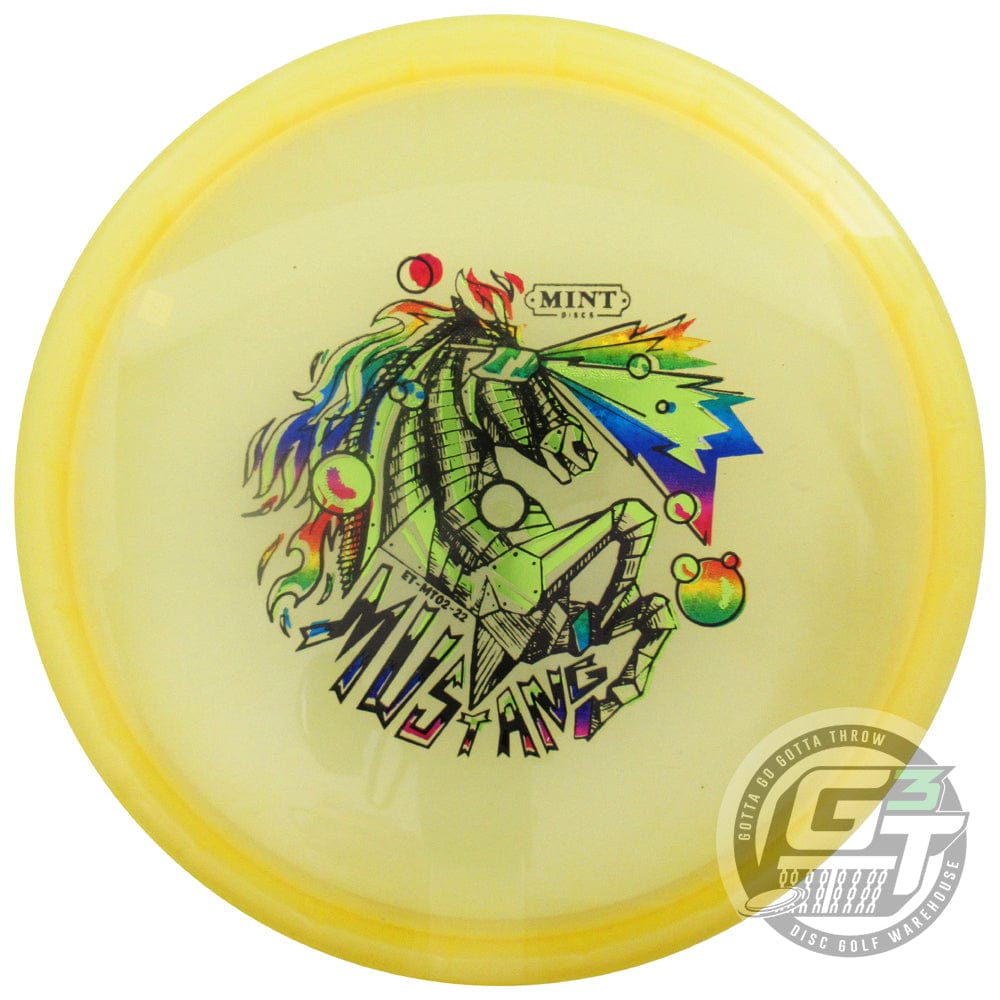 Mint Discs Golf Disc Mint Discs Limited Edition Robo-Knight Stamp Eternal Mustang Midrange Golf Disc
