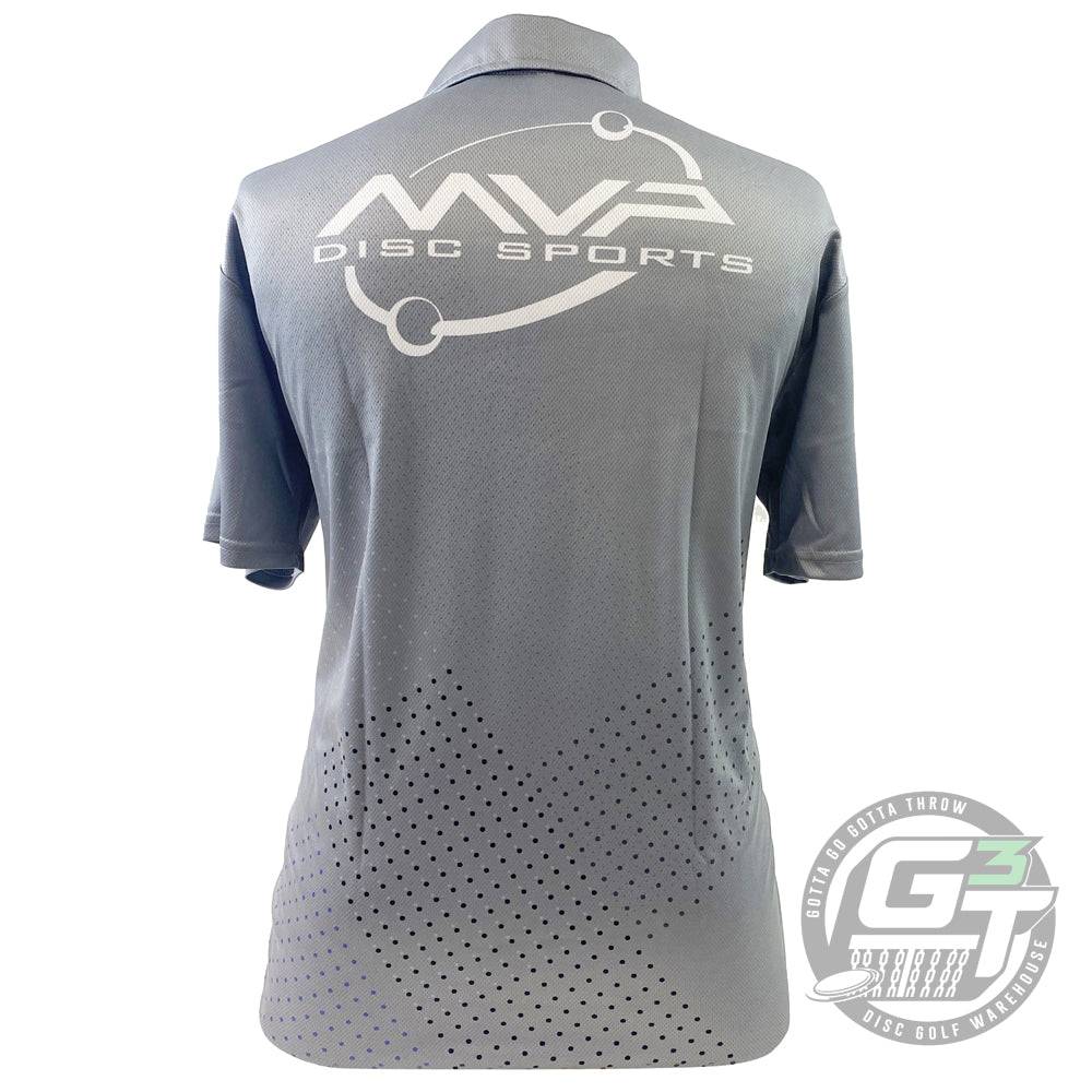MVP Disc Sports Apparel MVP Disc Sports Dot Matrix Sublimated Short Sleeve Performance Disc Golf Polo Shirt