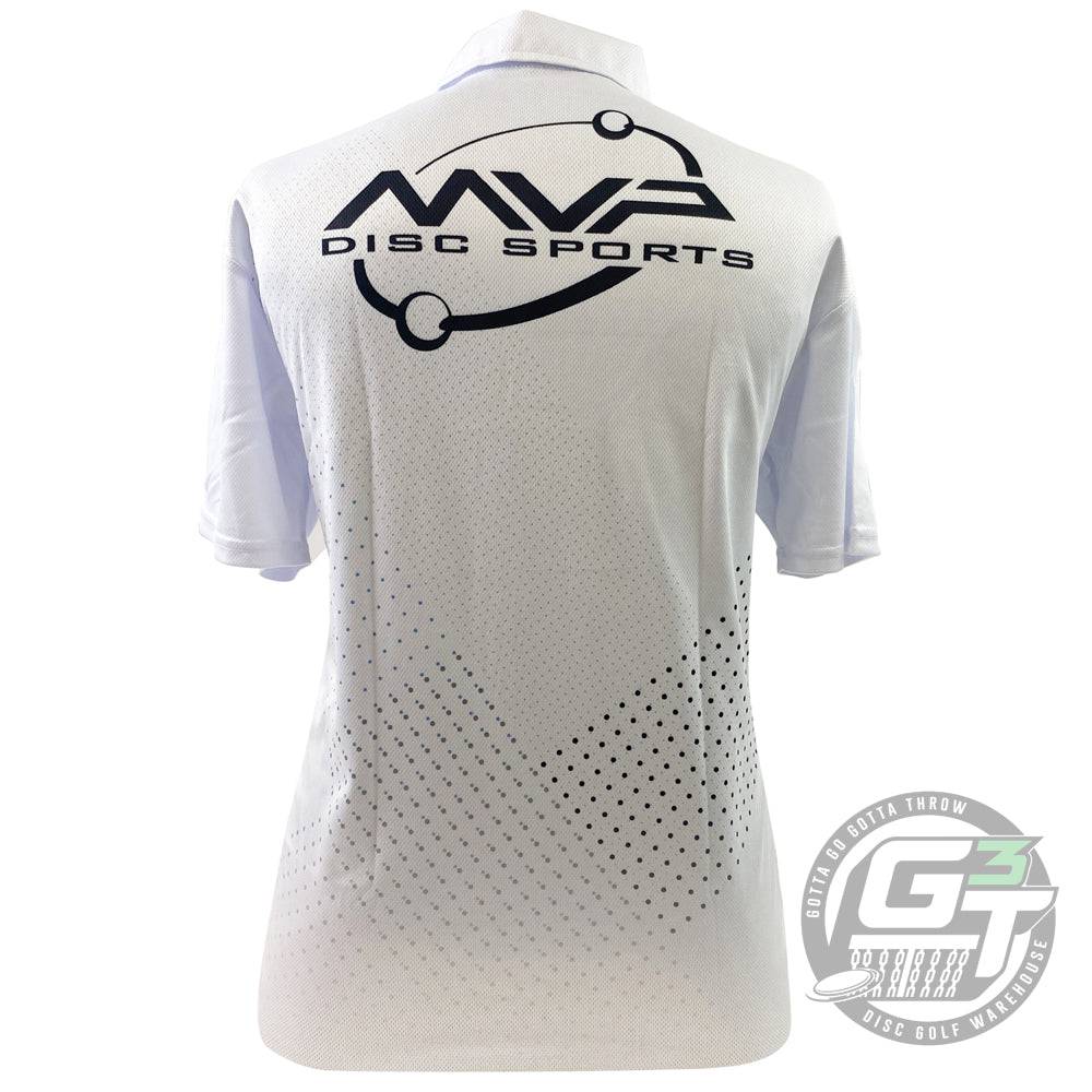 MVP Disc Sports Apparel MVP Disc Sports Dot Matrix Sublimated Short Sleeve Performance Disc Golf Polo Shirt