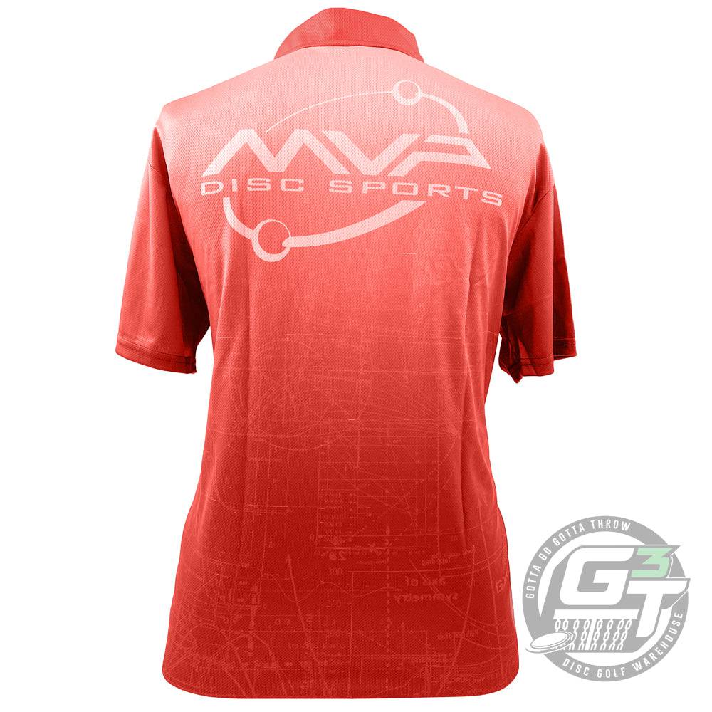 MVP Disc Sports Apparel MVP Disc Sports Graph Sublimated Short Sleeve Performance Disc Golf Polo Shirt