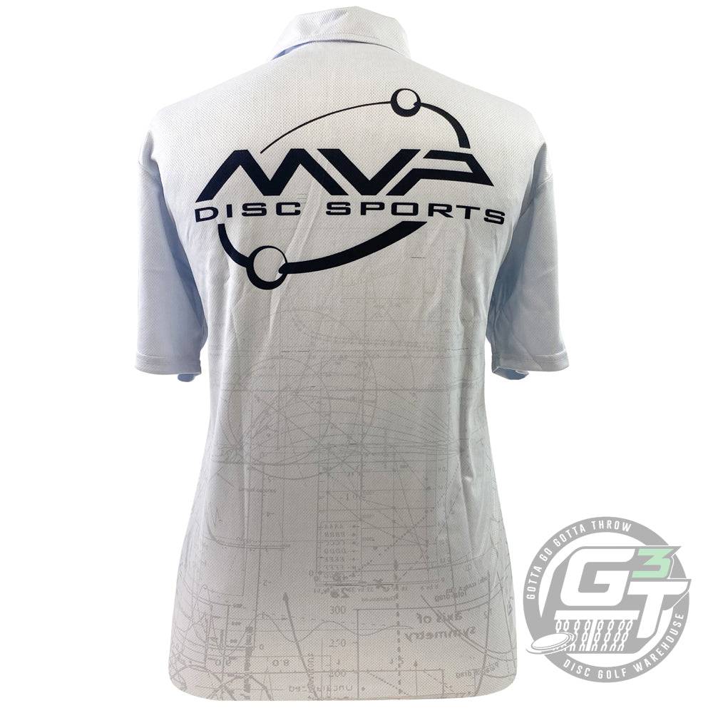 MVP Disc Sports Apparel MVP Disc Sports Graph Sublimated Short Sleeve Performance Disc Golf Polo Shirt