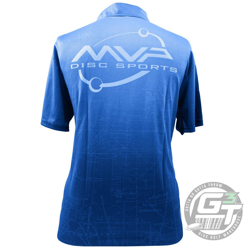MVP Disc Sports Apparel MVP Disc Sports Graph Sublimated Short Sleeve Performance Disc Golf Polo Shirt