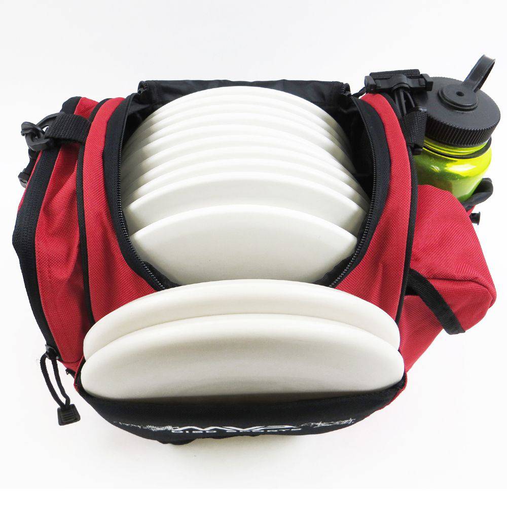 MVP Disc Sports Bag MVP Beaker Competition Disc Golf Bag with Back Straps