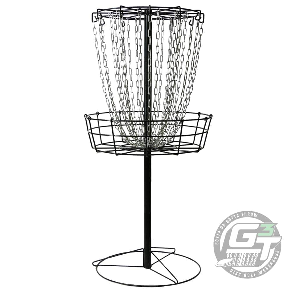 MVP Black Hole Practice 24-Chain Disc Golf Basket – Gotta Go Gotta Throw