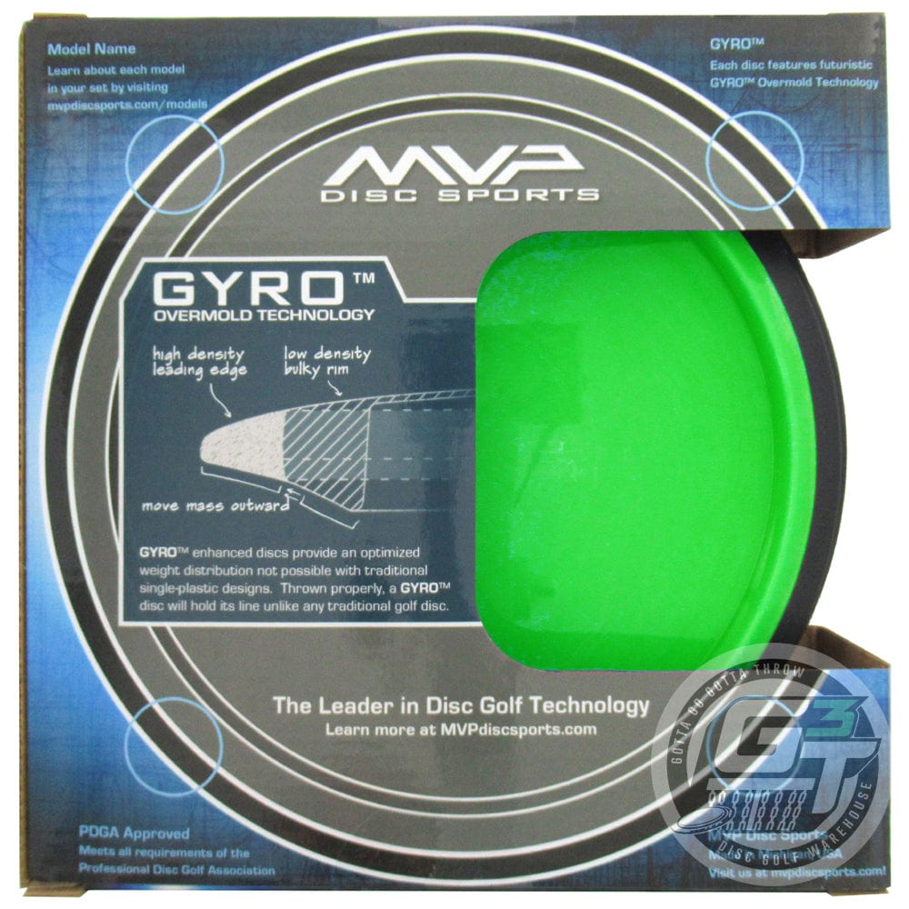 MVP Disc Sports Golf Disc MVP 3-Disc Premium Disc Golf Starter Set