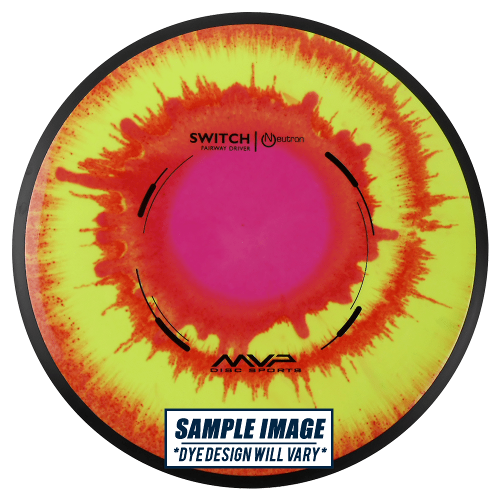 MVP Disc Sports Golf Disc MVP Tie-Dye Neutron Switch Fairway Driver Golf Disc