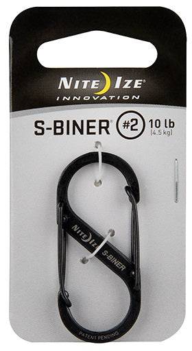 Nite Ize #2 S-Biner Stainless Steel Carabiner - 10 lb. Rating - Gotta Go Gotta Throw