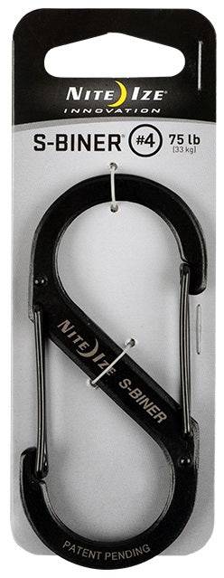 Nite Ize #4 S-Biner Stainless Steel Carabiner - 75 lb. Rating - Gotta Go Gotta Throw