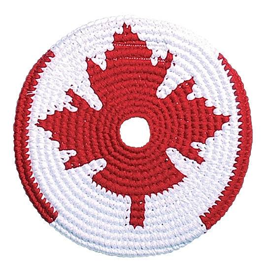 Pocket Disc Ultimate PS30 Maple Leaf Pocket Disc Sport 7.25" Knit Catch Disc