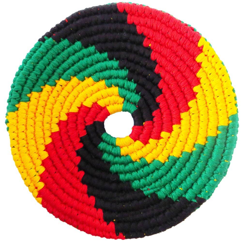 Pocket Disc Ultimate PS51 Rasta Swirl Pocket Disc Sport 7.25" Knit Catch Disc